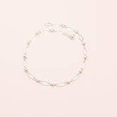 Dainty Diagonal Anklet